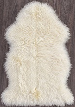 Ковер Овчина Sheepskin Sheepskin 55x95 белый