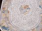 ERVA 18134 L.GRAY / BLUE Овал