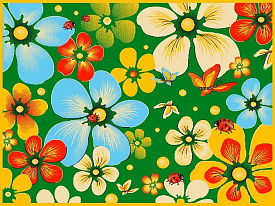 детский  Цветочная полянка 1521