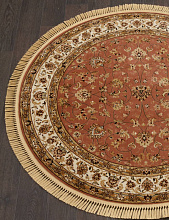 Ковер BUHARA 5471 DARK PINK Круг