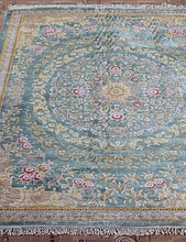 Woolen Machine-made carpets STPY-77 GREEN