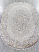 Ковер NENSI GL037E BROWN / BROWN Овал