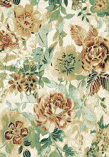 Ковер ворс вискоза-хлопок с цветами  ROYAL PALACE 14006 6121