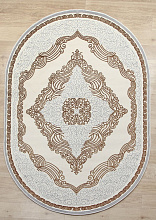 OLYMP 9026A BEIGE / GREY Овал