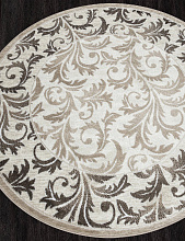 LUXE L011 CREAM-BROWN Круг