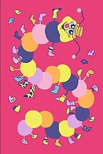 детский FUNKY TOP IWO amaranth