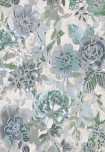 ворс вискоза с цветами  ROYAL PALACE 2020 17006 6767