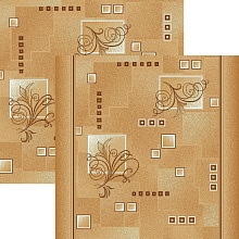 Ковер принт обр 8-ми цветное полотно p1098c2p 43