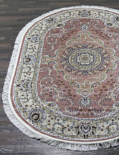 Ковер MASHAD PRESTIGE 02847A L.PINK / L.PINK Овал