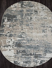 Ковер NATUREL F231 BEIGE-BLUE Овал