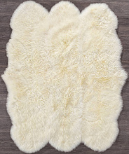 Ковер Овчина Sheepskin Sheepskin 150x190 белый