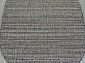 Ковер-циновка KAIR S146 DARK GRAY Овал
