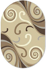 Рельефный ковер Soho 1600-15055 ОВАЛ