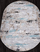 TRENDY B032A L.GREY SHRINK / LIHGT GREY Овал