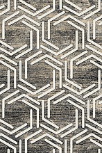 Ковер SPACE D847 BEIGE-BLACK