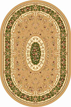 VALENCIA D069 BEIGE-GREEN Овал
