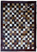 Сшивной ковер из шкур Натюрель ТРИКОЛОР МОЗАИКА номер 2