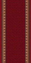 Ковровая дорожка Optimal Rogatek dark red
