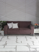 из искусственного меха RABBIT CARVING PX4001 CREAM / GREY
