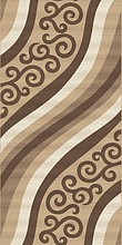 Ковровая Дорожка MEGA CARVING D297 BEIGE