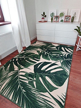 с цветами SCANDINAVIAN MONSTERA 9