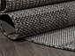 Ковер-циновка KAIR S139 BLACK-GRAY Овал