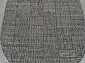 Ковер-циновка KAIR S160 DARK GRAY Овал