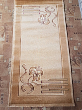 PACIFIC CARVING 0113 BEIGE / D.BEIGE