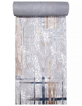 Ковровая Дорожка PERU C071A D.GREY SHIRINK / BLUE FDY