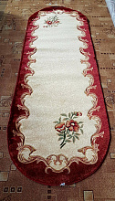 Ковер PACIFIC CARVING 0250 CREAM / BORDEAUX Овал