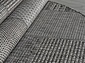 Ковер-циновка KAIR S139 DARK GRAY Овал