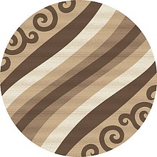 MEGA CARVING d297 BEIGE Круг