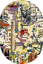 Ковер для детей CRYSTAL 2776 MULTICOLOR ОВАЛ 