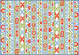 Детский ковер PTT Sorona JOYFUL KIDS Алфавит Ацтеков