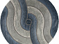 SAFIR 00836T GREY / BLUE Круг