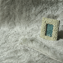 длинноворсовый Шелк Шегги SILVER WHITE