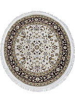Ковер SHAHREZA D210 CREAM-RED Круг