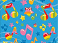 Детский ковер KIDS 8194 44966. Музыка