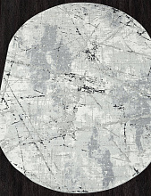 Ковер NENSI GL039G GREY / GREY Овал