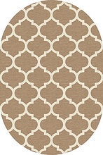 MEGA CARVING WK d422 D.BEIGE-CREAM Овал