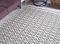 килим двухсторонний NUN KILIM NUN7 BLACK