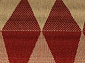 Ковер-циновка COTTAGE 5198 3707 red natural