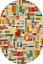 Ковер для детей CRYSTAL 2753  MULTICOLOR ОВАЛ