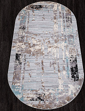 TRENDY B034A L.GREY SHRINK / LIHGT GREY Овал