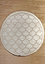 Ковер SARDES TRUVA 08422A BEIGE / BEIGE Круг