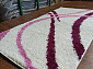 COMFORT SHAGGY 2 s606 BONE-PURPLE
