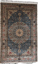 Tibet SILK & SILK S-06 BEIGE / NAVY