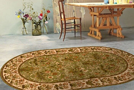 ISFAHAN OLANDIA olive ОВАЛ