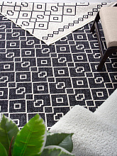 килим двухсторонний NUN KILIM NUN7 BLACK