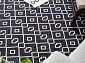 килим двухсторонний NUN KILIM NUN7 BLACK